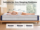 RoomSense Queen 30cm Medium Firm Latex Mattress Bundle with 2 Pillows XFKF-MA-1772-Q-1669