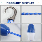16ft Pool Rope Floats to Divide Pool - Pool Safety Rope with Floats - Pool Divider Rope for Shallow V1366-AZ2-W-14485