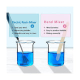 Handheld Rechargeable Epoxy Resin Mixer Resin Mixer Electric Epoxy Stirrer for Resin Resin Molds V1369-AZ3-W-12702