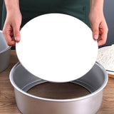 Plated Silver Metal Cake Pan with Removable Bottom Ideal for Baking and Cake Making V1192-AZ-W-19272