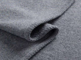 Little Gem Grey Australian Wool Cot Blanket 120 x 160 cm V442-HIN-BLANKET-AUSWOOLCOT-GREY-CT