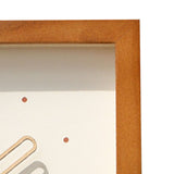 Wall Clock Battery Powered Fashionable Square Minimalist Wooden Clock Silent Modern Clock Decorative V1294-YM0901-3115240110812