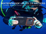 15m Waterproof Phone Case for Diving & Surfing - 1 Hour Underwater Shooting, Dual Seal, Zinc Alloy V1232-FSSJK001