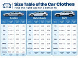 X-Large Sedan Car Cover Waterproof All-Weather Breathable & Windproof Full Car Cover for Snow, V1107-CS-JNWZTBFS40