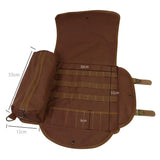 Travel Bartender Canvas Tool Bag, Professional Bar Tool Organizer for Home Cocktail Making and V1237-MS-724-105