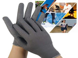 2 Pairs Thin Cooking Gloves with Anti-Slip Texture, Flexible Heat Resistant Kitchen Mitts for Baking V1369-AZ3-W-18953
