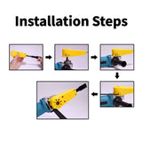 Electric Chisel Wood Wood Carving Chisel Set Change Angle Grinder Into Electric Chisel Woodworking V1369-AZ3-W-16198