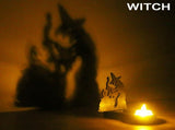 6PCS Halloween Table Decorations Ghost Sign Candle Holder Set for Home Farmhouse Indoor Party Decor, V1237-ZY00B0DBZ9FNPH