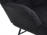 Levede Fleece Rocking Chair CH1130-GY