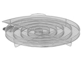 Round Shape Cold Smoke Generator Barbecue Net Stainless Steel Smoker Tray Bacon for Smoked Meat V1294-YM0901-3113210053911