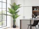 Artiss 180cm Artificial Palm Tree Faux Trees Indoor Decor Artificial Plants Lifelike Plant 1.8M AP-TREE-PALM-180