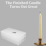 6-Hole Long Pillar Silicone Candle Mold for DIY Candle Making, Versatile Cylinder Design V1192-AZ-W-20882