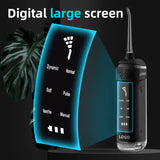 L13 White Portable Electric Water Flosser - Handheld Teeth Cleaner, USB Rechargeable, Deep Oral V888-ELOSUNG11763