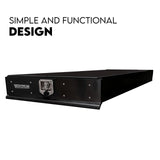 Under Tray Body Tool Box Trundle Drawer 1500 Long UTE Truck ToolBox Black V379-TRNDLBLK001505