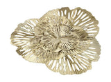 Metal Wall Decor Modern Stylish Triangular Ginkgo Flower Iron 3D Wall Sculpture for Living Room V1294-YM0626-3115220150212
