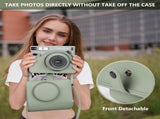 Fuji WIDE 400 Camera Case, PU Leather Protective Case Compatible for Instax WIDE 400 Instant Camera V1366-AZ2-W-02287