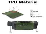 Black HD Digital Night Vision Monocular - High-Magnification Infrared Scope for Day & Night Use V888-ELOSUNG28340