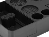 Coffee Organizer Box Tamper Holder Multifunctional Compact Tamping Station Coffee Tools Storage Box V1294-YM0901-3113240234811