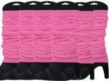6x LEG WARMERS Knitted Womens Neon Party Knit Ankle Fluro Dance Costume 80s BULK - Light Pink V563-BR-6NNLEGWRMR-LHTPNK
