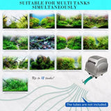 Aquarium Air Pump Oxygen Hydroponic 12 Outlet 4500L/H 65W V274-AQ-AP65