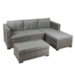 Levede 5pcs Outdoor Sofa Set Patio Furniture OD1038-GY