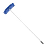 Snow Roof Rake, 60cm PP Plastic Blade, 1.18-5.55 m Adjustable Roof Snow Scraper with Wheels, V952-WDPZ20FTGBSSJ5WOZ001V0
