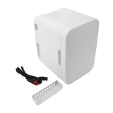 Car Fridge 4L Semiconductor Cool Hot Dual Use Quiet Portable Mini Car Refrigerator for Makeup V1294-YM0901-3113240144411
