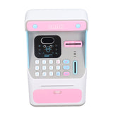Kids ATM Savings Money Bank Large Capacity Password Safe Face Recognition Money Bank Machine for V1294-YM0716-3117220159911