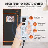 VEVOR Sauna Tent Far Infrared 1400W Personal Home Spa Loss Weight Detox Therapy V952-YHWBXSSNQCCS9JZUFV3