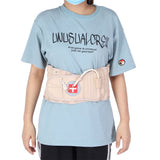 Lumbar Inflatable Traction Belt Support Back Pain Strain Relief Waist Belts MassagerBeige One Size V1294-YM0901-3117200100611