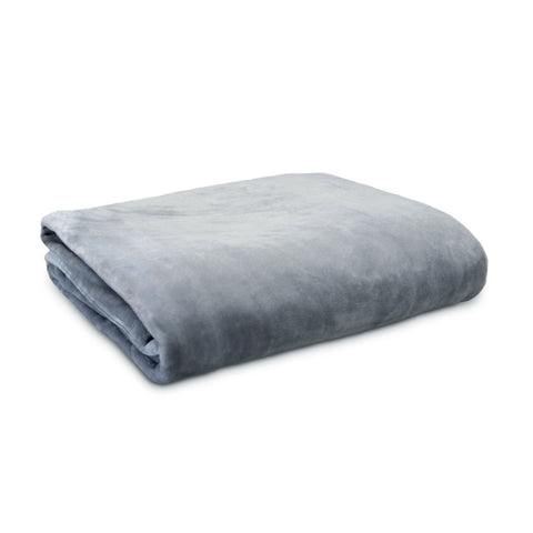 Ardor Lucia Luxury Push Blanket Silver Double V442-INT-BLANKET-LUCIA-SILVER-DS