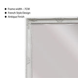 French Provincial Ornate Mirror - White - Small 80cm x 110cm V292-MIRR-FRN013