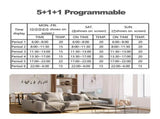 Smart Thermostat 16A Programmable LED Display Underfloor Heating Temperature Controller V1294-YM0901-H47208E-2