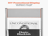 VEVOR Brochure Display Rack, 10 Pockets Literature Display Stand, Portable Floor Standing V952-WJZSXLDSDZS4EKNWY001V0