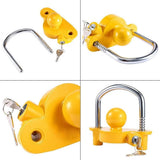 Universal Ball Coupler Trailer Hitch Coupler Ball Tow Towing Heavy Duty Coupler V1369-AZ3-W-13943