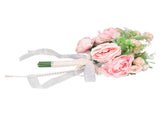 Wedding Bouquet Fake Rose Flower Holding Bunch for Decoration Photography Art Photo Pink V1294-YM0715-3115210293211