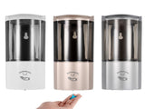 500ml Wall-mounted Single Bottle Automatic Soap Dispenser with IR Sensor Shampoo Box Rest Room V1294-YM0901-H18016CHG