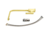 WELS Brushed Gold Gooseneck 360 Swivel Laundry Sink Kitchen Mixer Faucet Tap V1233-KSQ501G