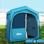 Weisshorn Double Camping Shower Toilet Tent Outdoor Fast Set Up Change Room TENT-C-CR-FAST-DOU