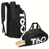 T60 Upgraded Sports Bag Wet-Dry Separation Independent Shoe Compartment, Large Capacity, Multiple V1232-JSB-T60-004