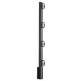 Fence Post Extender, 8 Packs 605 mm Barbed Wire Arm, Sturdy Steel Fence Height Extender, Flat or V952-FZXYZQFZX8J27T1F0001V0