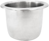 4Pcs Stainless Steel Cup Holder,Drop-in Anti-Spill Heavy Duty Poker Table Holder Inserts Fits V1259-DP01-A-1332