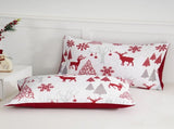 Christmas Santa Como Dahlia Quilt / Doona / Duvet Cover set V745-AQ044025K3