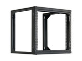 12U Wall Mount Server Rack, 68.04 kg Max Load Capacity, Open Frame Network Rack with 180 Degrees V952-BGSJJ12U18YC9I110001V0