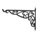 Outdoor Hanging Bracket Black Iron Multifunctional Decorative Plant Hanger for Bird Feeder Lantern V1294-YM0901-3111240046711