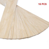 Vinyl Floor Tiles Self Adhesive Flooring Light Walnut Wood Grain 16 Pack 2.3SQM V63-839981