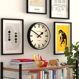 Newgate Jones Railway Wall Clock Black V398-NGJTIG38K