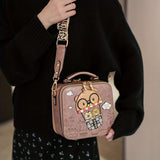 Cartoon Crossbody Bag Cute Handbag High-Quality Bag Australia Stylish Accessory - Pink - Size L V1347-DSZ-BAG-001-PNK-L