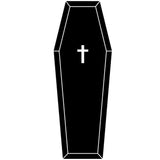 Area Rugs,Halloween Carpet Dark Gothic Carpet For Living Room Decoration Coffin Shaped Rug Soft Non V1369-AZ3-W-17821