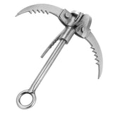 Multifunctional Stainless Steel Grappling Hook Folding Survival Claw for Outdoor Camping Hiking Tree V1294-YM0901-3111200169311